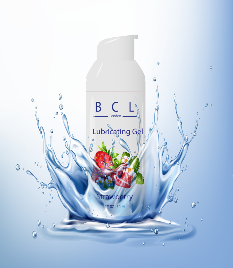 B C L gel lubrifiant fraise